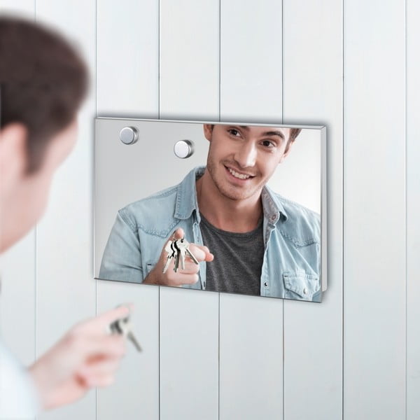 Raktų spintelė su magnetine plokštele Wenko Home, 20 x 30 cm-image-1