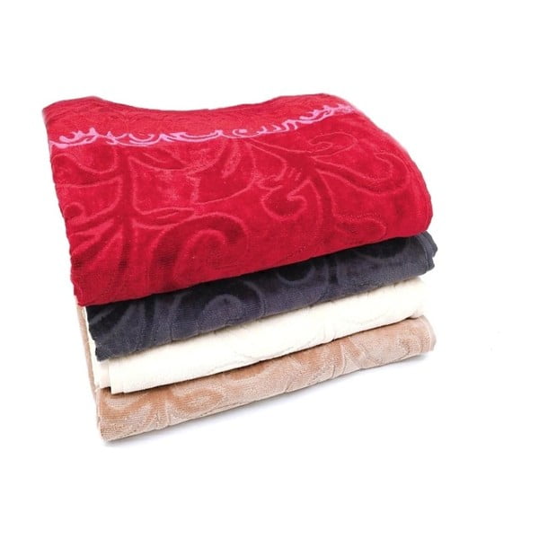 Iš medvilnės vonios rankšluostis tamsiai pilkos spalvos 70x140 cm Skyline – JAHU collections-image-3