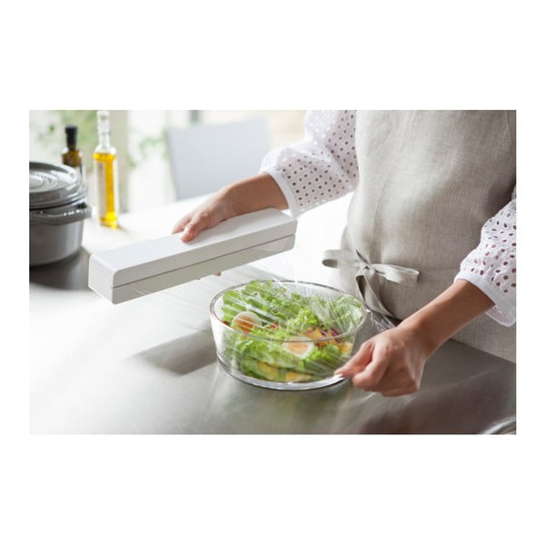 Baltas magnetinis virtuvės folijos laikiklis YAMAZAKI Tower-image-1