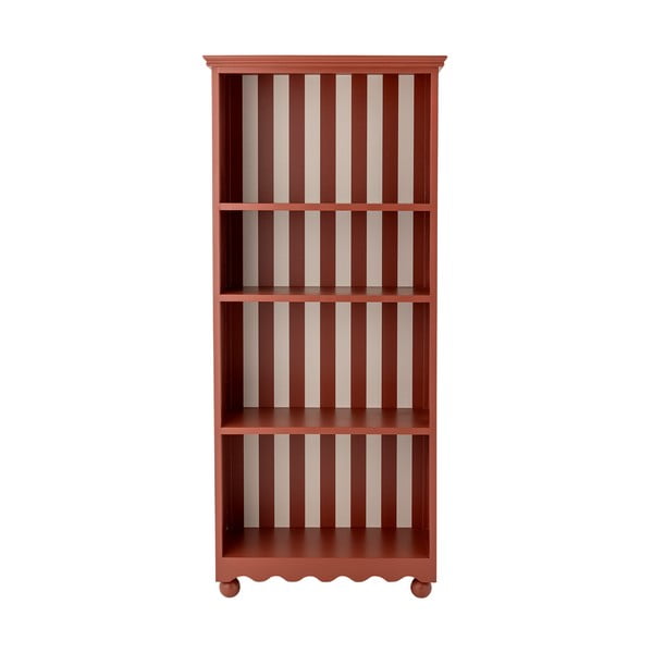 Raudonos spalvos knygų spinta  66x151,5x32 cm Sasha – Bloomingville