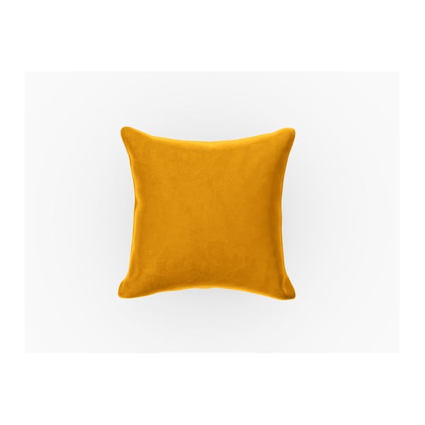 Geltonos spalvos aksomo pagalvėlė modulinei sofai Rome Velvet - Cosmopolitan Design