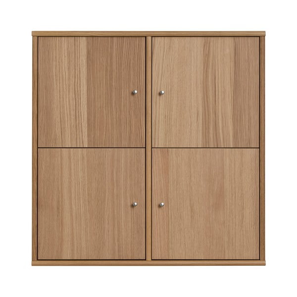 Pakabinama knygų spinta  natūralios spalvos iš ąžuolo 70x70 cm Mistral – Hammel Furniture