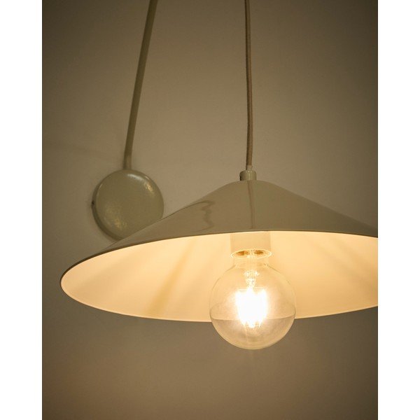 Kreminės spalvos sieninė lempa ø 35 cm Kally – Kave Home-image-3