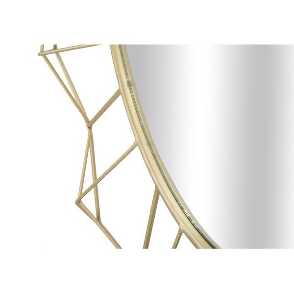 Mauro Ferretti Soleado aukso spalvos sieninis veidrodis, ⌀ 60 cm-image-2