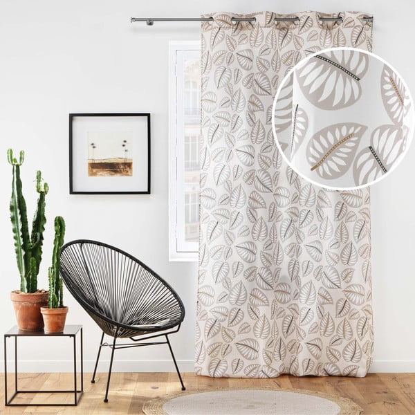 Smėlio spalvos užuolaida 140x260 cm Alma – douceur d'intérieur-image-4