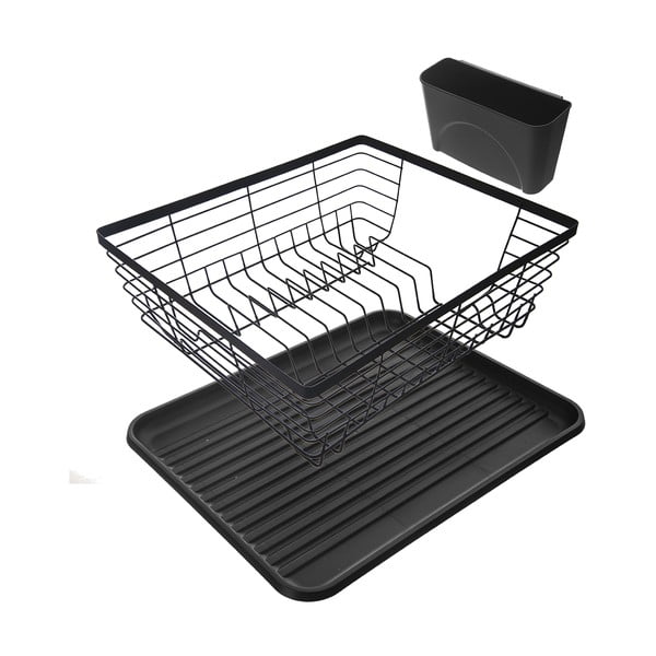 Iš metalo kiaurasamtis juodos spalvos 36x30,5 cm Radka – Orion-image-4