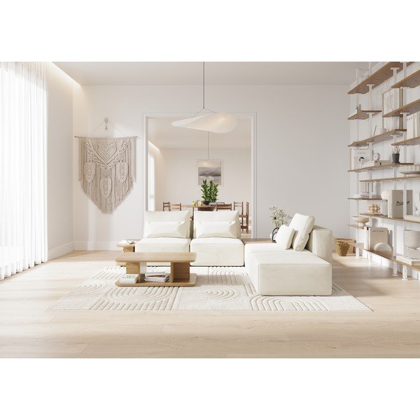 Sofa kreminės spalvos 290 cm Riposo Ottimo – Sit Sit-image-1