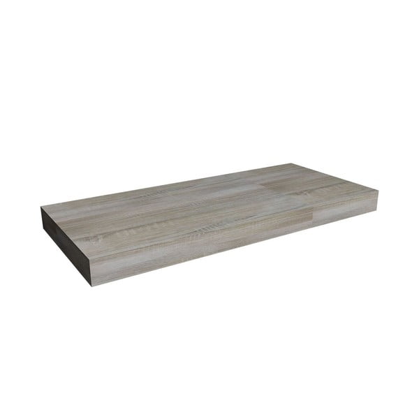 Sieninė lentyna natūralios spalvos iš ąžuolo 80 cm – Household Pleasure