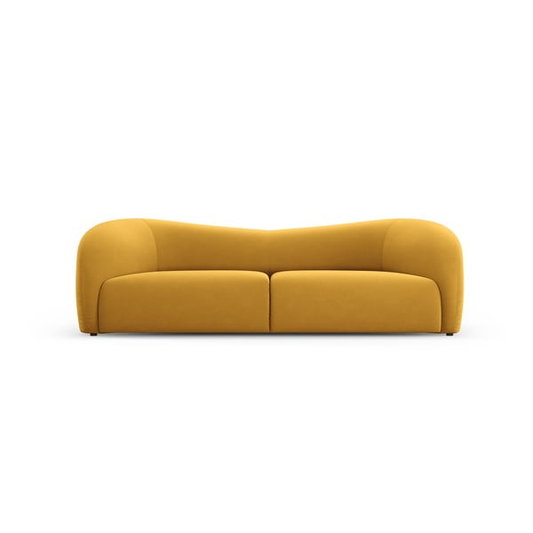 Sofa iš velveto garstyčių spalvos 237 cm Santi – Interieurs 86