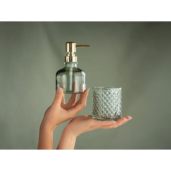 Mėtų spalvos iš stiklo muilo dozatorius 200 ml Atessa – Wenko-image-2