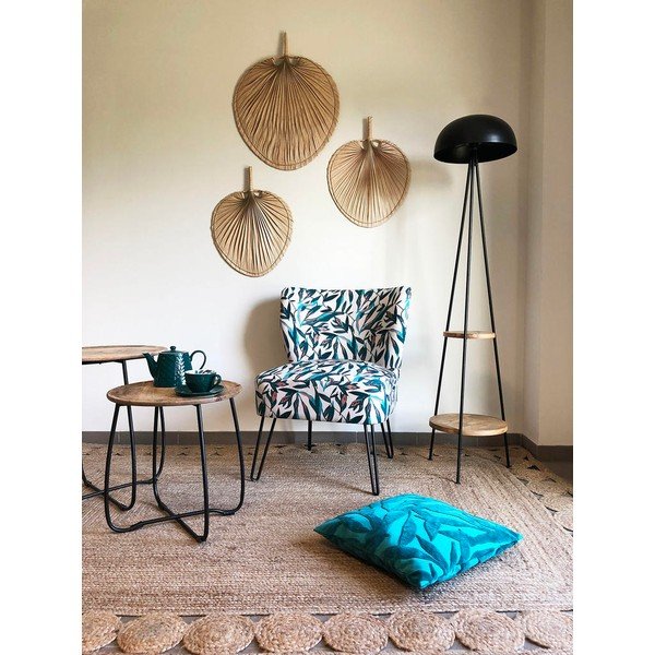 Juodas grindų šviestuvas (aukštis 150 cm) Ardecor - Sema-image-1