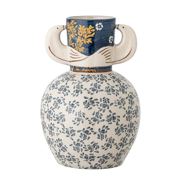 Iš akmens masės dažyta rankomis vaza (aukštis 23,5 cm) Hezha – Bloomingville-image-3