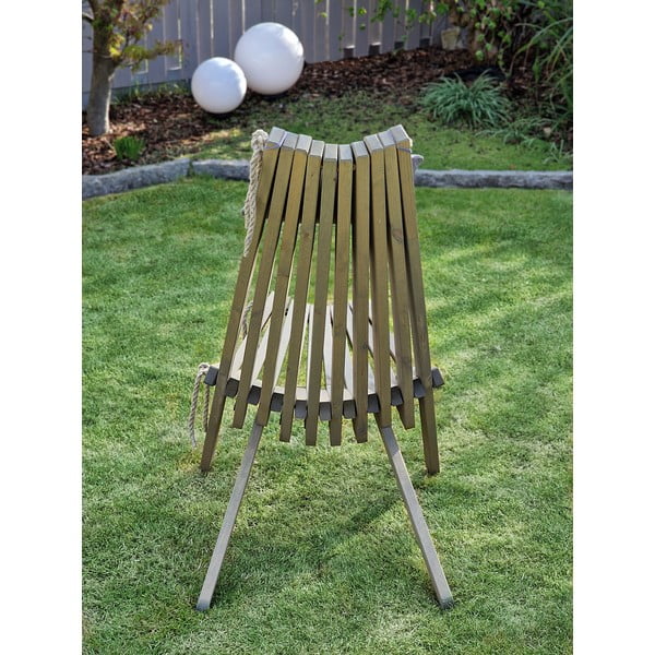 Pilka medinė sodo kėdė Falun - Garden Pleasure-image-3