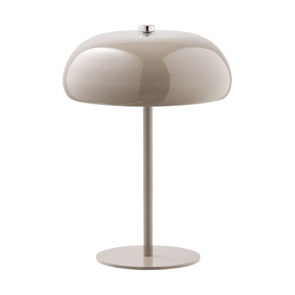 Taupe spalvos iš metalo stalinis šviestuvas LED (aukštis 23 cm) Margate – House Nordic