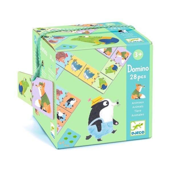 Vaikų domino Djeco Animals-image-1