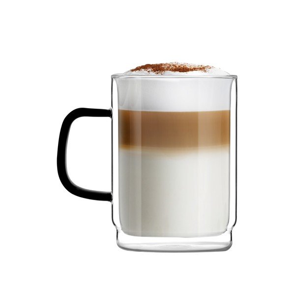 Iš stiklo puodeliai 2 vnt. 350 ml Carbon – Vialli Design-image-3