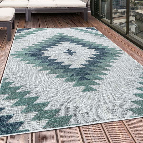 Lauko kilimas mėlynos spalvos 80x250 cm Bahama – Ayyildiz Carpets-image-1