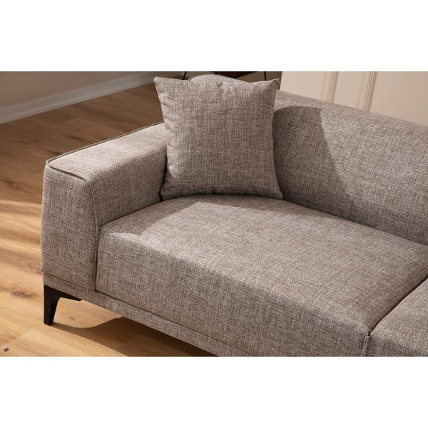 Sofa šviesiai rudos spalvos 163 cm Petra – Balcab Home-image-4