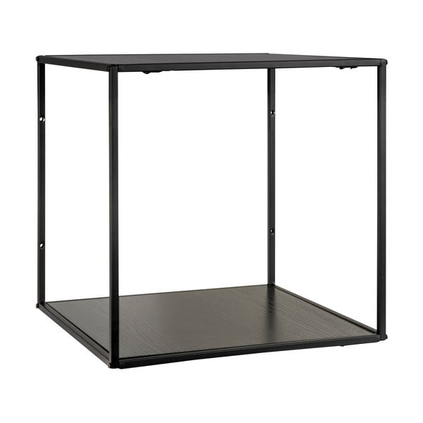 Sieninė lentyna juodos spalvos Vita – House Nordic-image-1