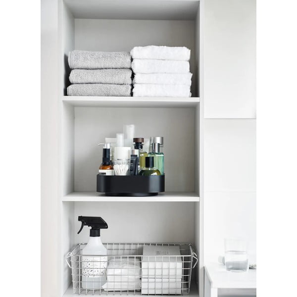 Pasukamas iš plastiko prieskonių indų organizatorius Tower – YAMAZAKI-image-3