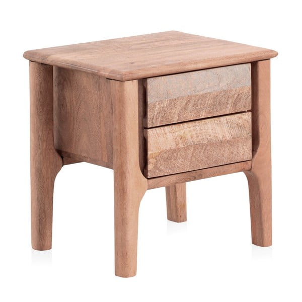 Naktinis staliukas natūralios spalvos iš mango masyvo Bella – Geese-image-2