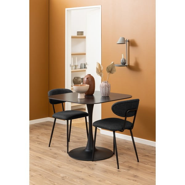 Valgomojo kėdės antracito spalvos 2 vnt. Denise – Actona-image-2