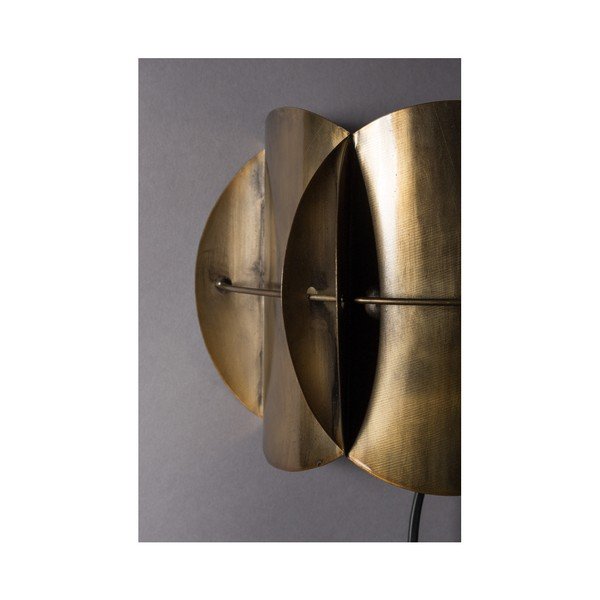 Žalvario spalvos sieninis šviestuvas Dutchbone Corridor-image-2