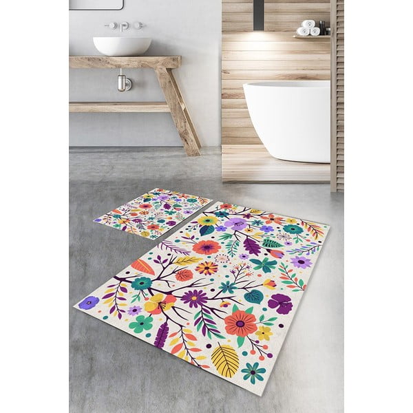 Vonios kilimėliai 2 vnt. 60x100 cm – Mila Home-image-1