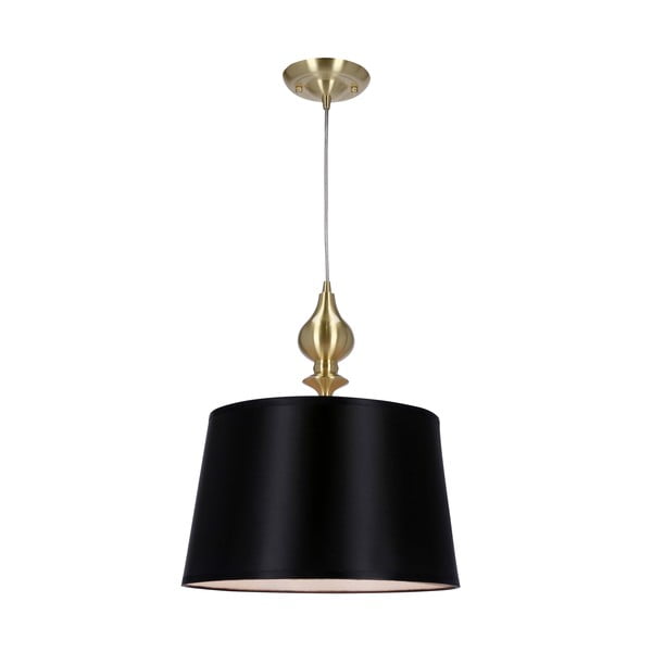 Juodai auksinės spalvos pakabinamas šviestuvas ø 35 cm Prima Gold - Candellux Lighting