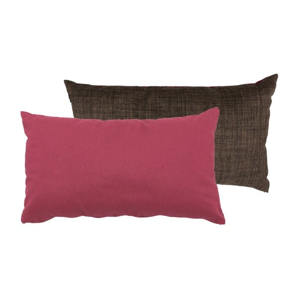 2 pagalvėlių su užpildu rinkinys Karup Deco Cushion Light Bordeau x /Choco, 45 x 25 cm