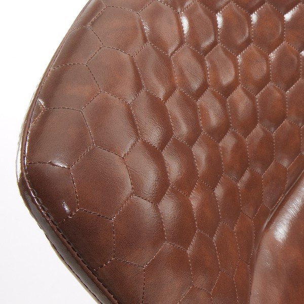 2 rudų valgomojo kėdžių rinkinys "La Forma Rhett-image-4