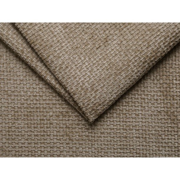 Smėlio spalvos kampinė sofa iš šenilinio audinio (su kairiuoju kampu/su gultu) Chicago – Cosmopolitan Design-image-3