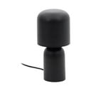 Juodos spalvos stalinis šviestuvas (aukštis 28 cm) su metaliniu gaubtu Monze – Kave Home