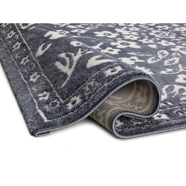 Tamsiai mėlynos spalvos kilimas 80x150 cm Amara – Universal-image-3