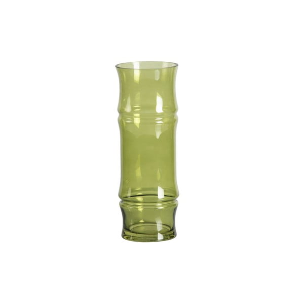 Žalio stiklo vaza WOOOD Kane, aukštis 30 cm