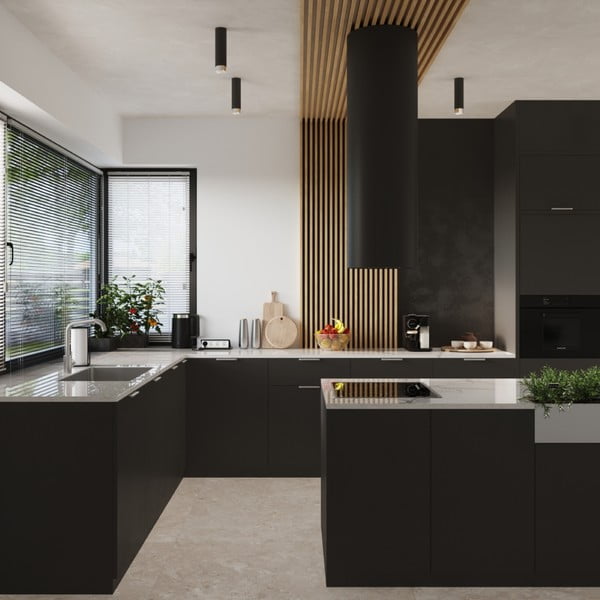 Lubinis šviestuvas juodos spalvos/sidabrinės spalvos Crown – Sollux-image-4