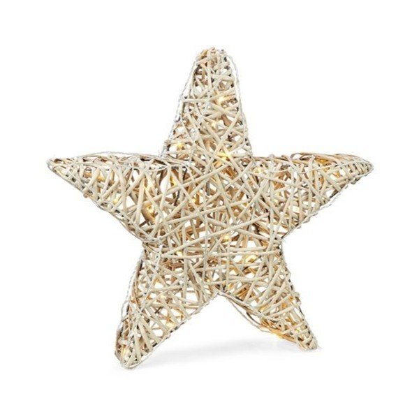 Šviečianti dekoracija natūralios spalvos su Kalėdų motyvu ø 50 cm Sofus – Markslöjd-image-2