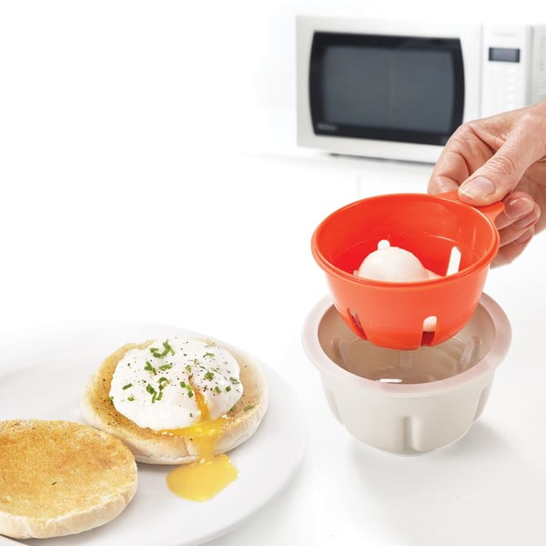 Mikrobangų krosnelėje naudoti pritaikytas indas kiaušiniams virti Joseph Joseph Nest-image-2