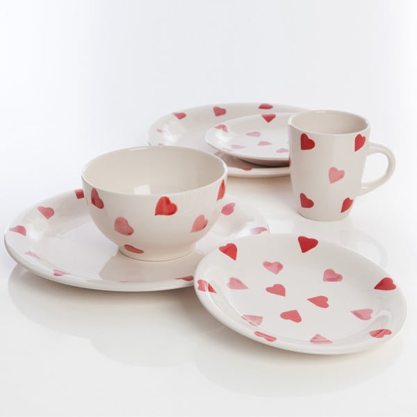 Porceliano rinkinys "Hearts", 16 vnt.-image-3