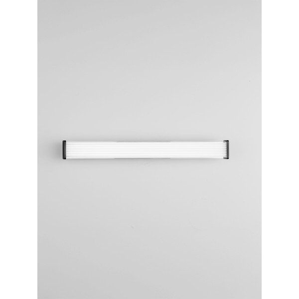 Matinės juodos spalvos iš metalo sieninė lempa LED Misty – Nova Luce-image-4