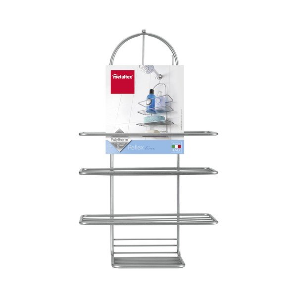 Pakabinama lentyna vonios kambariui Metaltex Caddy-image-1