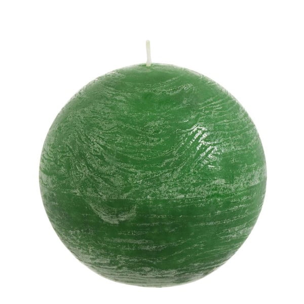 Šviesiai žalia rutuliuko formos žvakė J-Line Ball