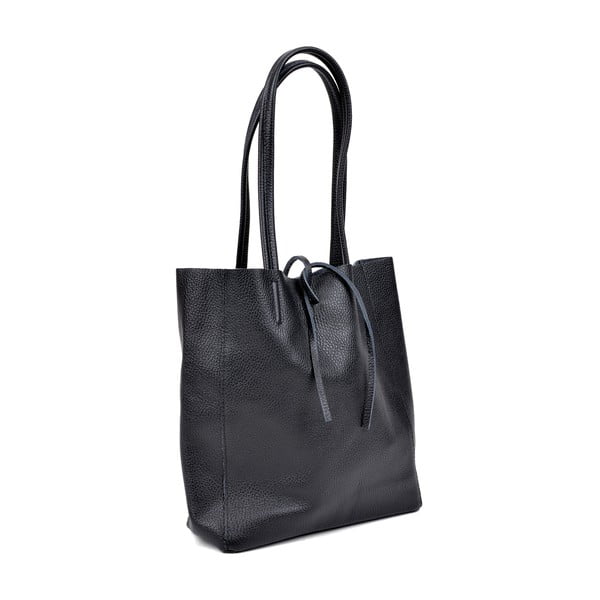 Juoda odinė rankinė Cardoni Vera-image-2