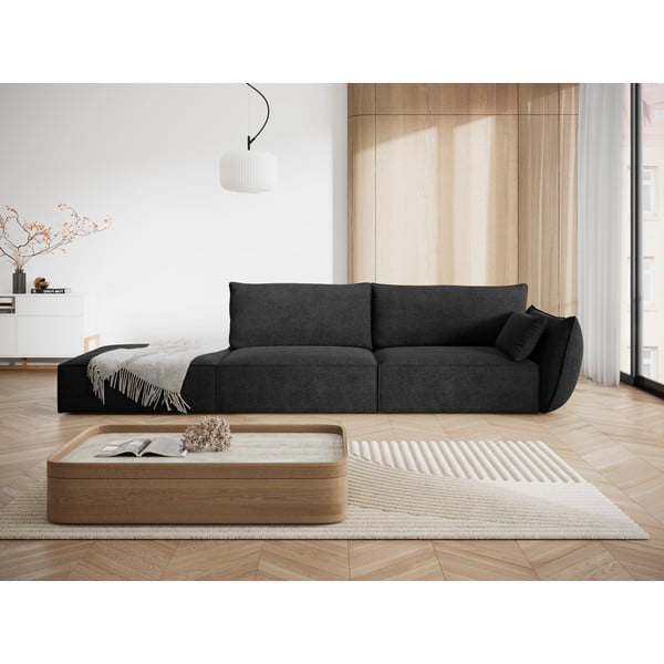 Gultas tamsiai pilkos spalvos (su dešiniuoju kampu) Vanda – Mazzini Sofas-image-1