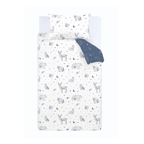 Iš flanelės viengulė vaikiška patalynė 135x200 cm Starlight Animals – Bianca