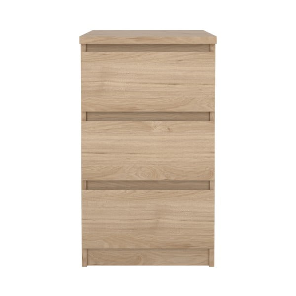 Natūralios spalvos šoninė spintelė iš ąžuolo 40x70x50 cm Naia – Tvilum