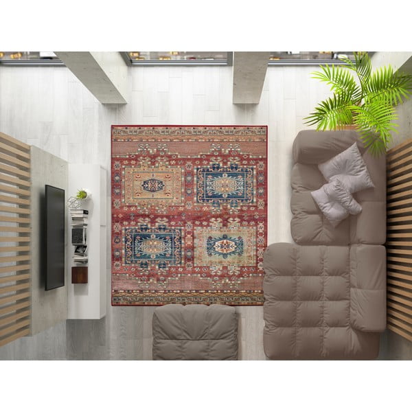 Raudonas viskozės kilimas Universal Ornament, 120 x 170 cm-image-1