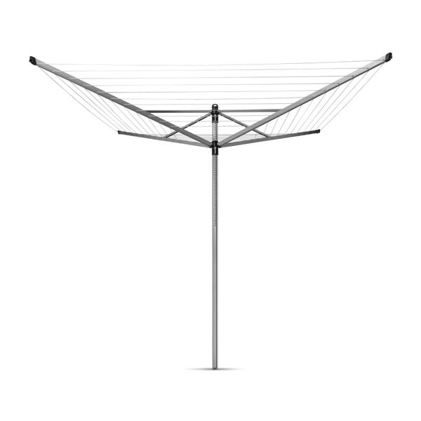 Sidabrinės spalvos sodo skalbinių džiovykla 60 m Lift-O-Matic – Brabantia-image-1