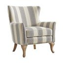 Pilkos spalvos/smėlio spalvos krėslas Reva – Støraa