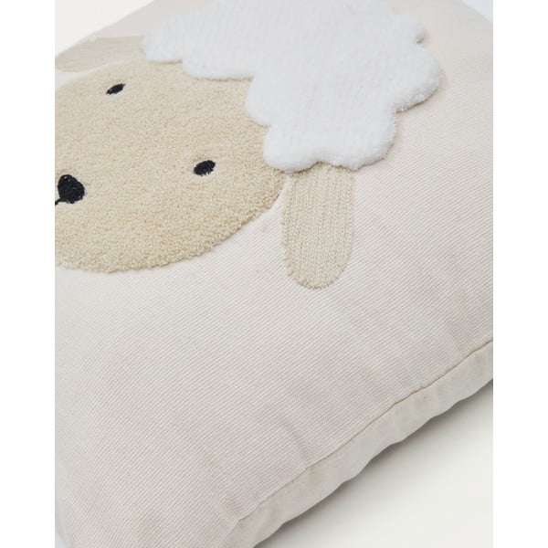 Iš medvilnės vaikiškas pagalvės užvalkalas 45x45 cm Milu – Kave Home-image-3